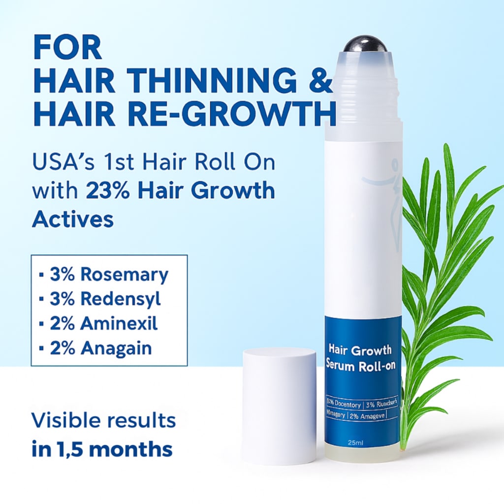 GlowEase Roll On Serum